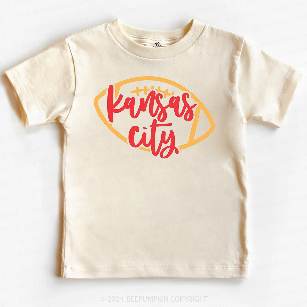 KC Chiefs Toddler&Kids Tees Beepumpkin 