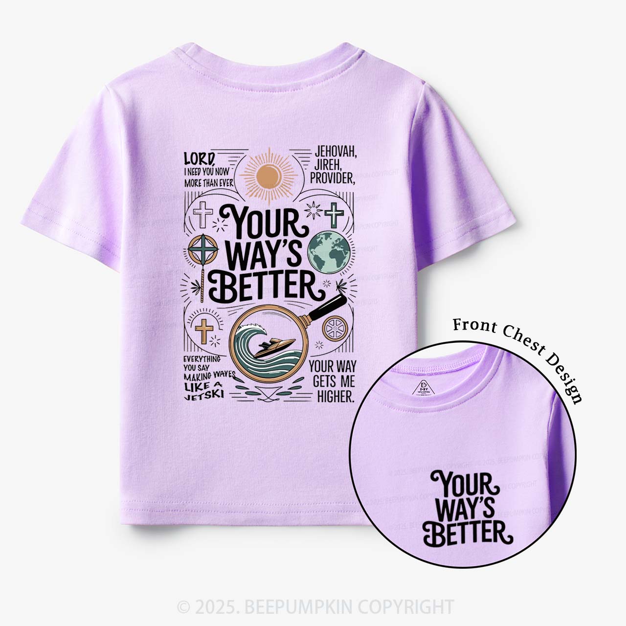 Your Way's Better Toddler&Kid's Tees Beepumpkin
