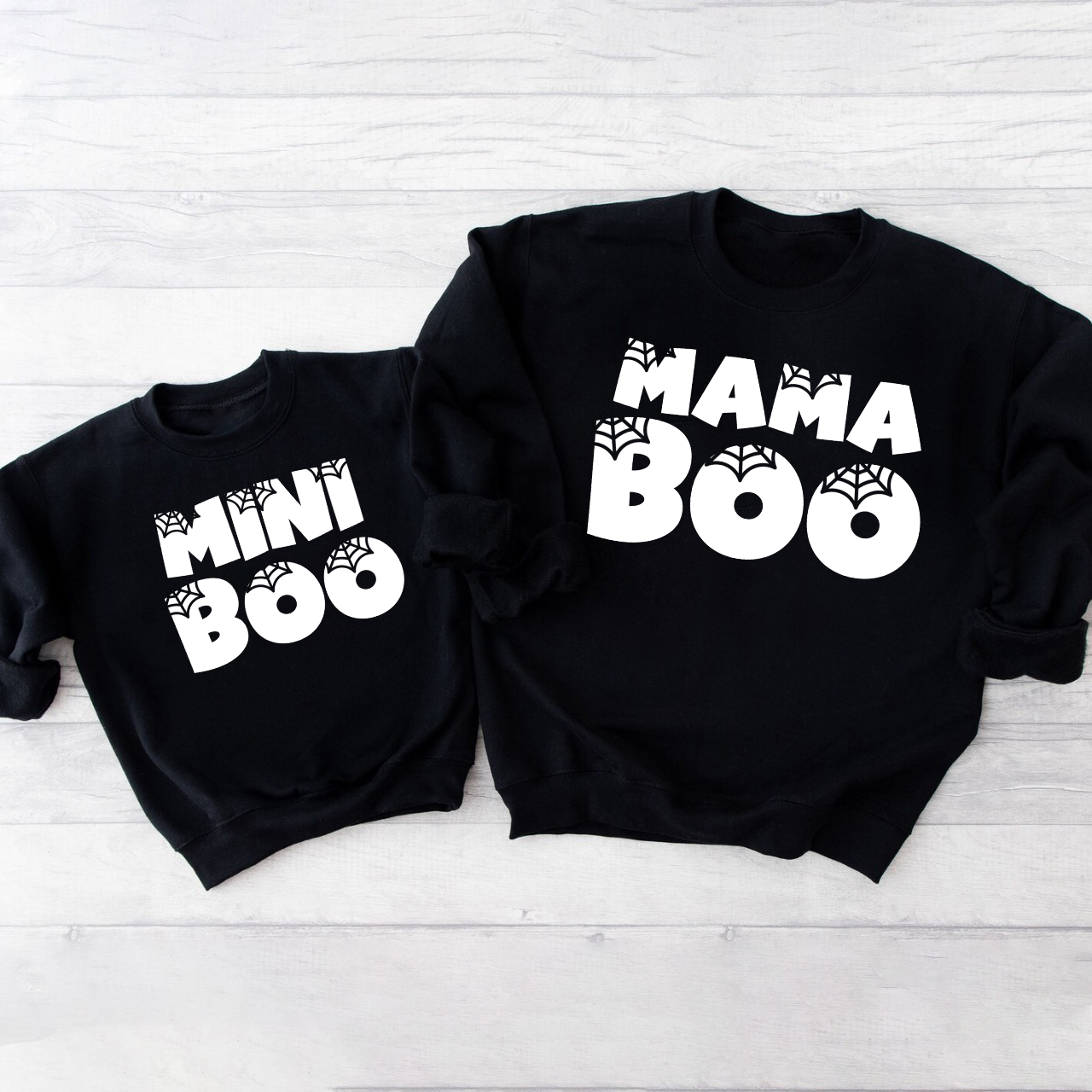 Personalized Matching Boo Family Sweatshirts