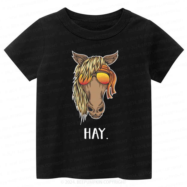 Funny Hay Toddler&Kids Tees 
