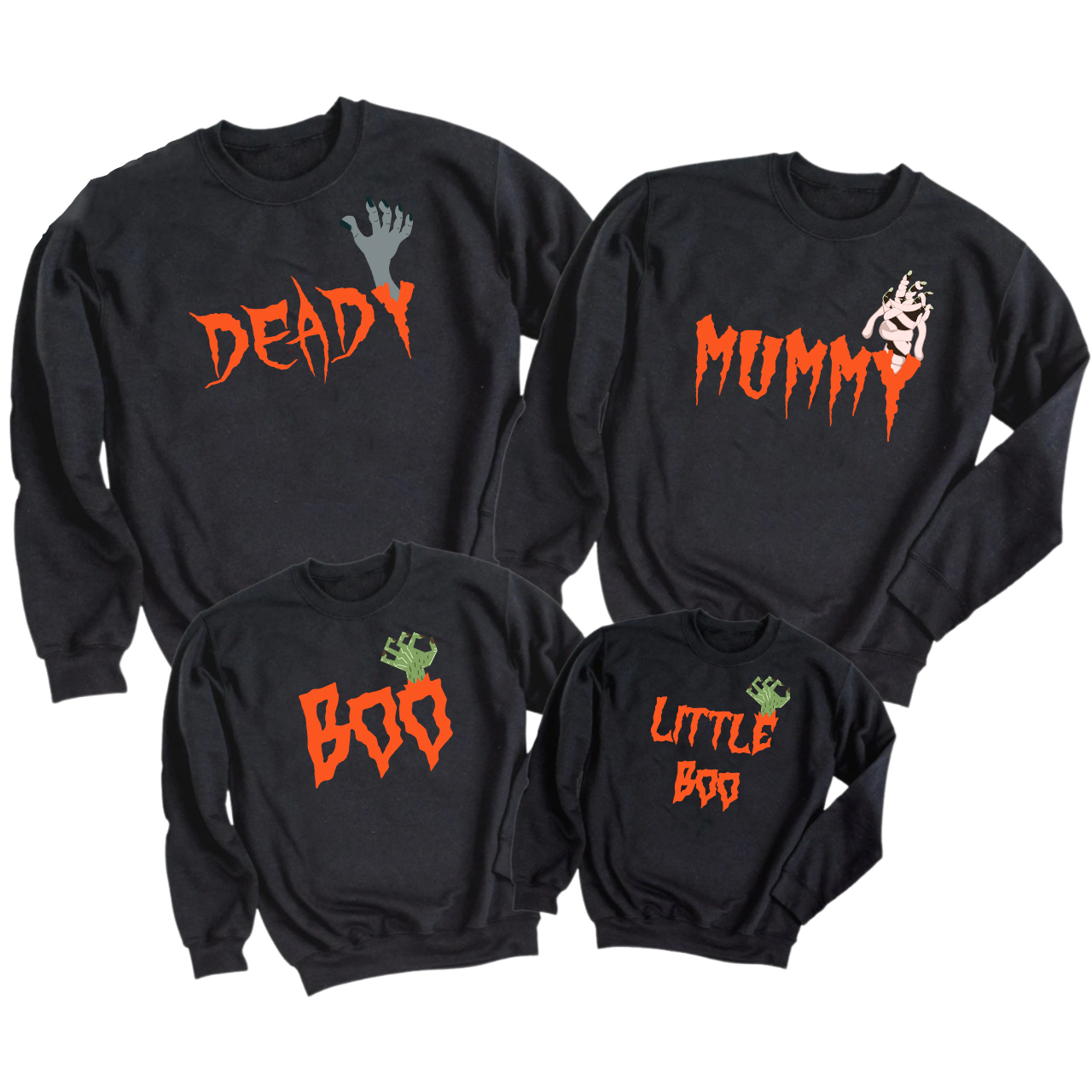 Funny Trick Or Treat Party Halloween Matching Sweatshirt