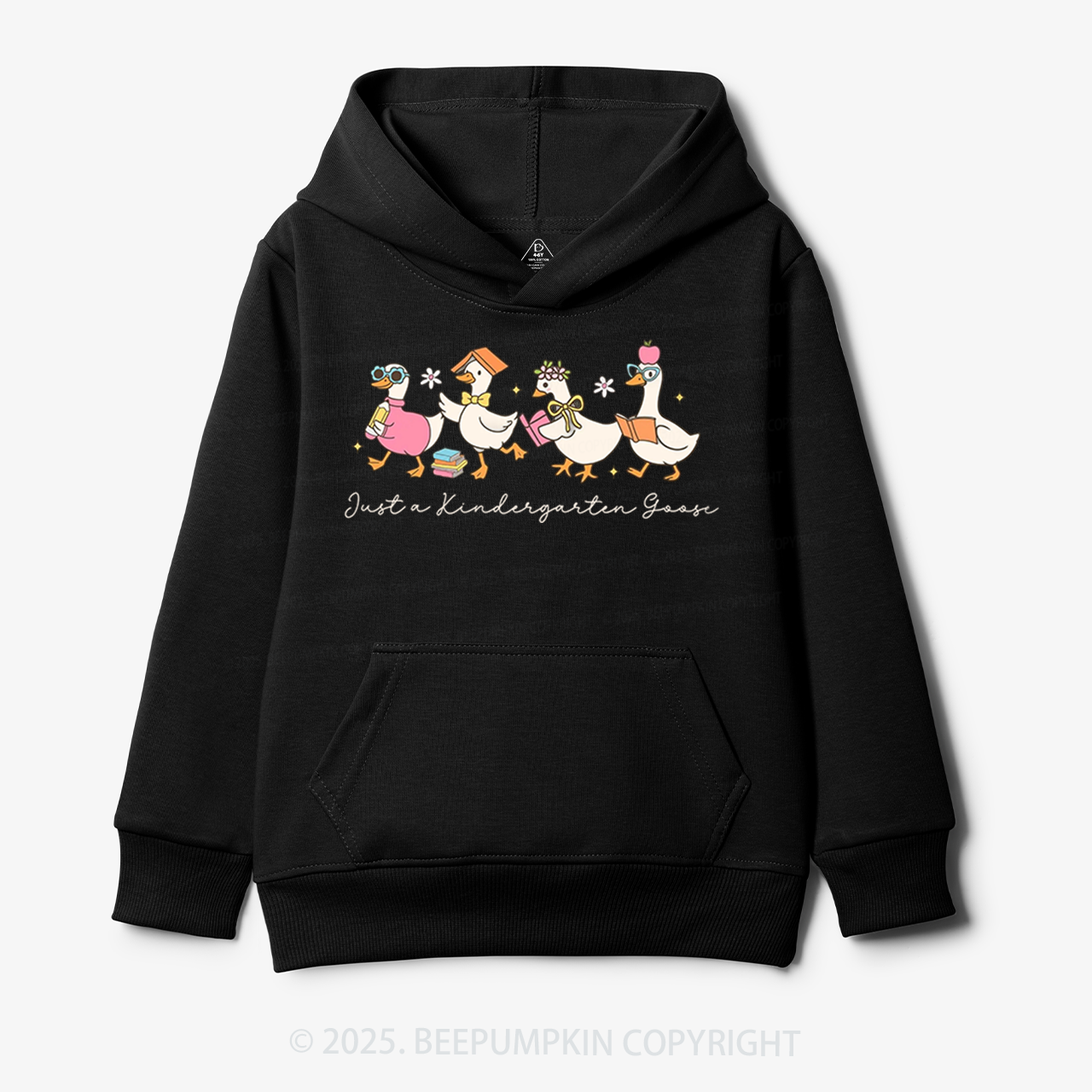 Personalized Back To School Goose Kid's Hoodies Beepumpkin