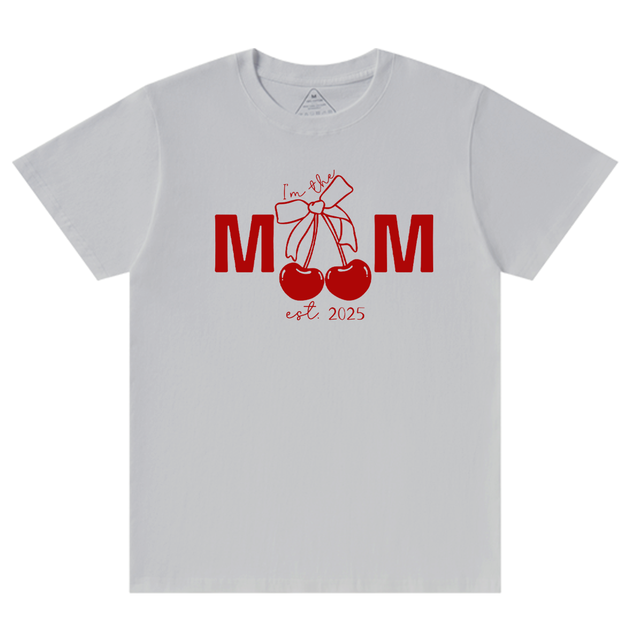 Personalized Mother's Day Cherry Bow T-Shirts