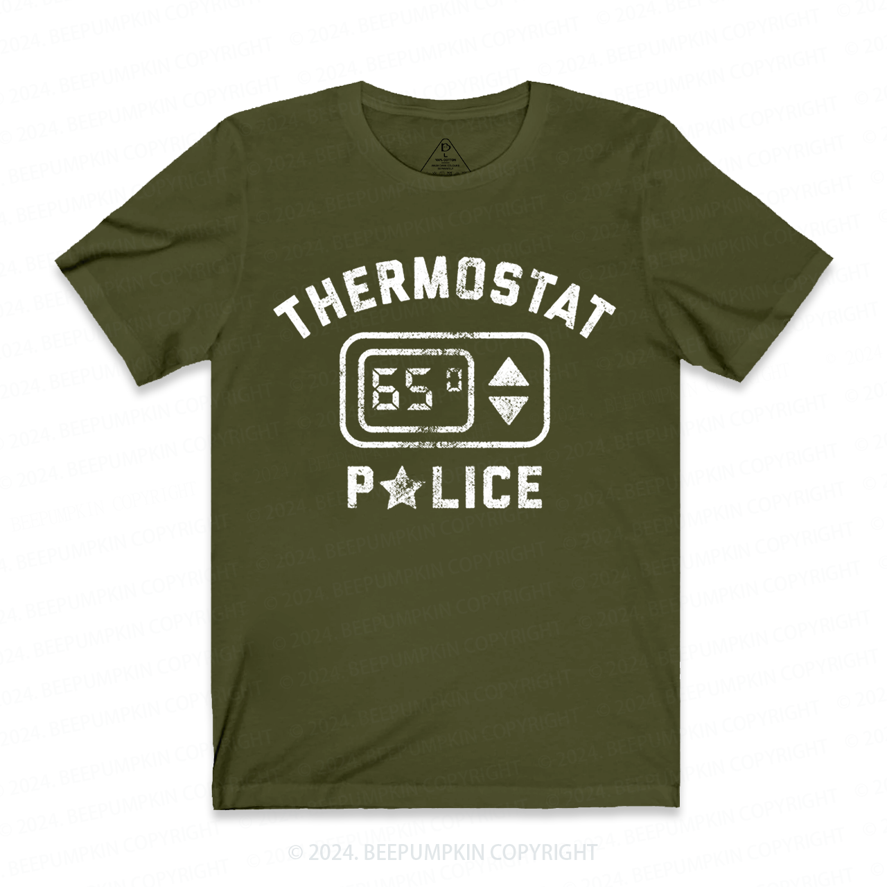 Thermostat Police Dad T-shirt
