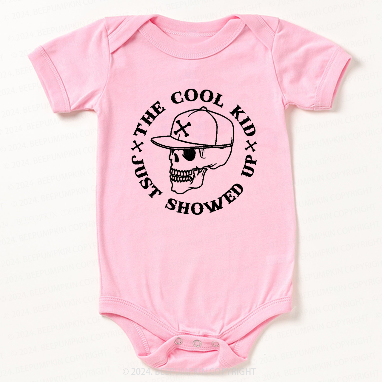 The Cool Kid Just Showed Up Bodysuit For Baby 7