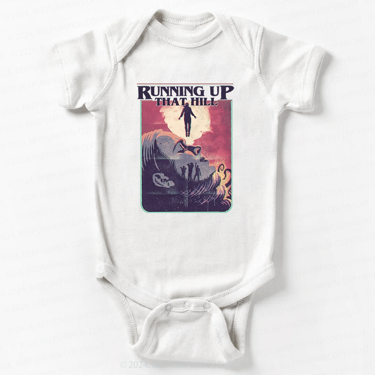Running Up That Hill Bodysuit For Baby 8 