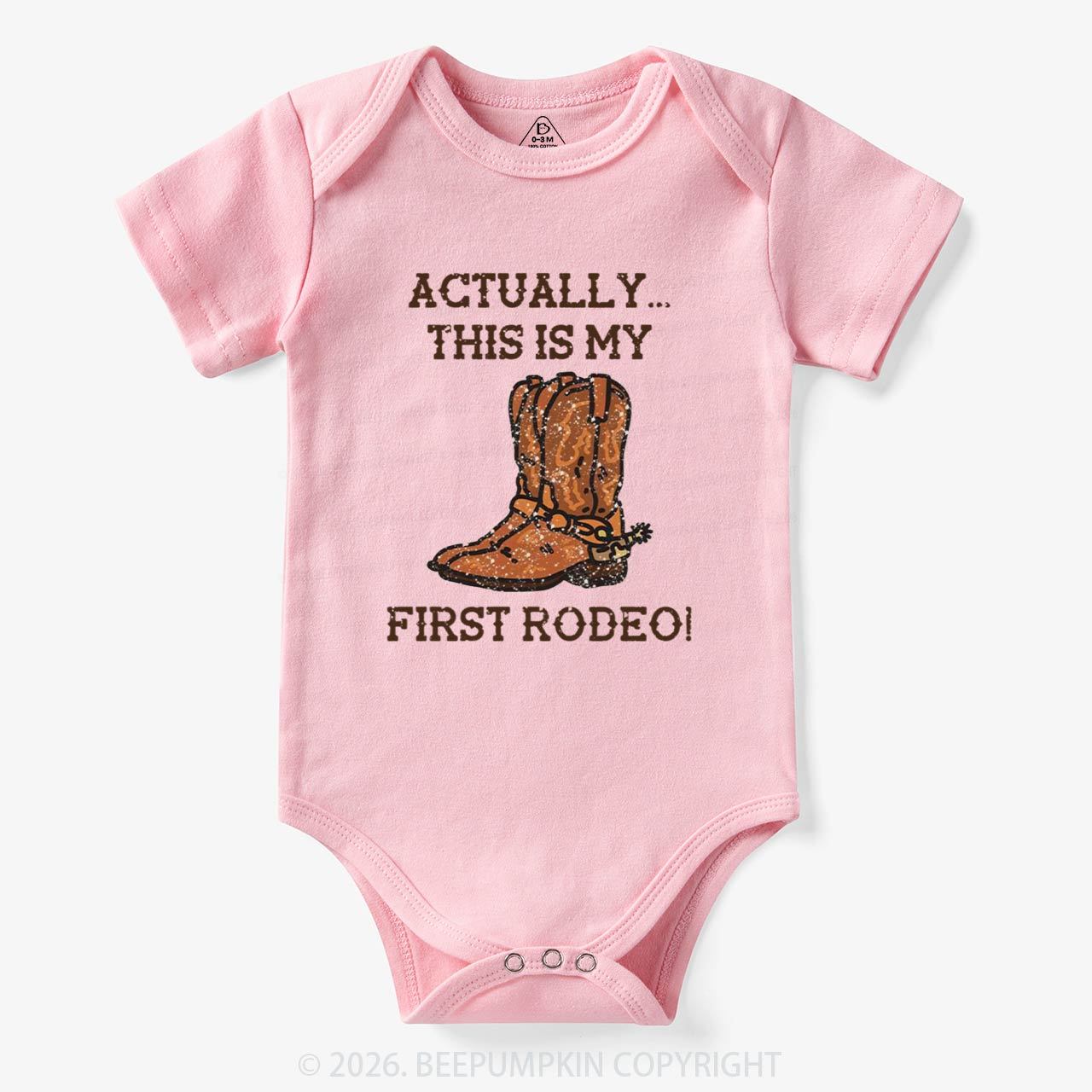 This Is My First Rodeo Bodysuit
