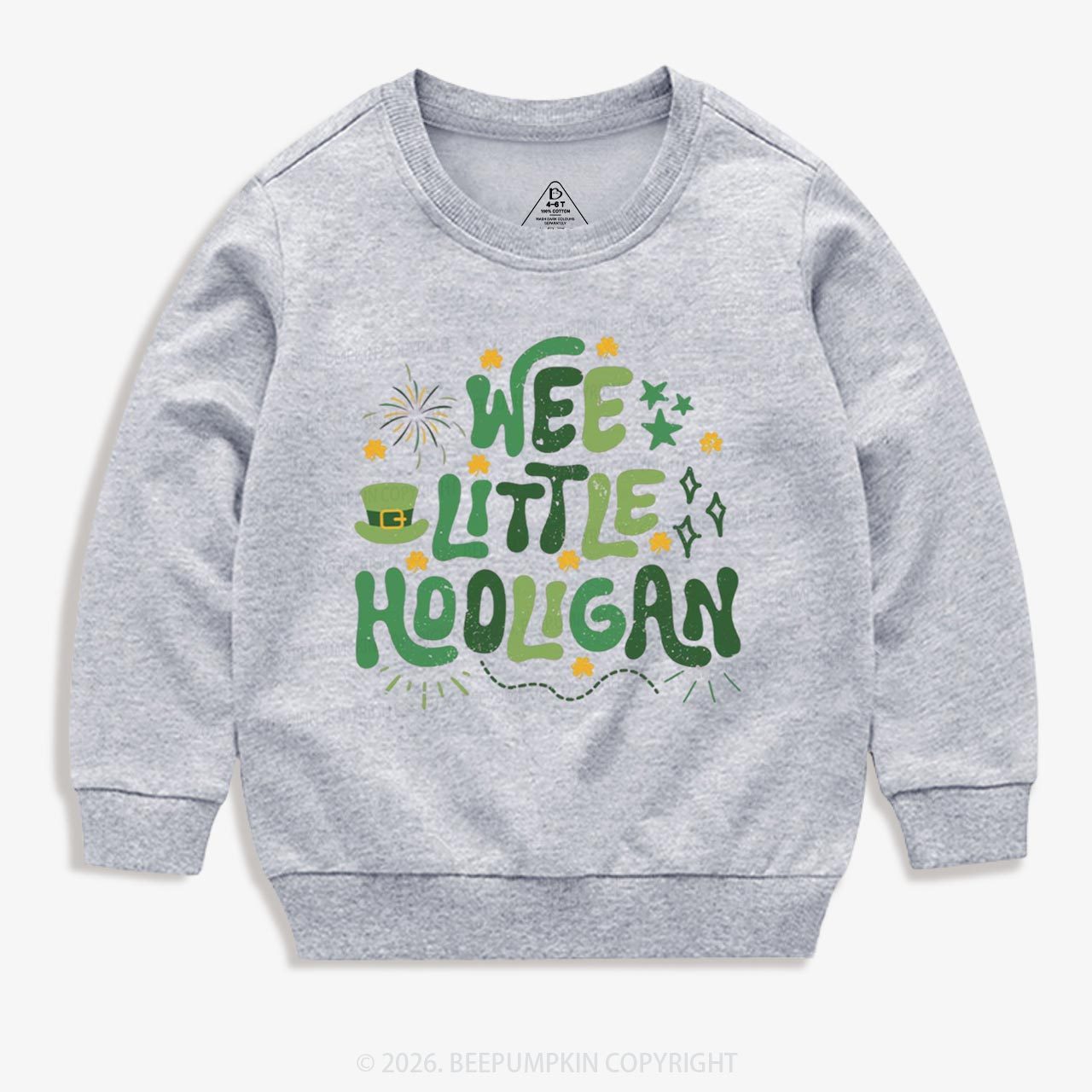 Wee Little Hooligan St. Patrick's Day Kid's Sweatshirt