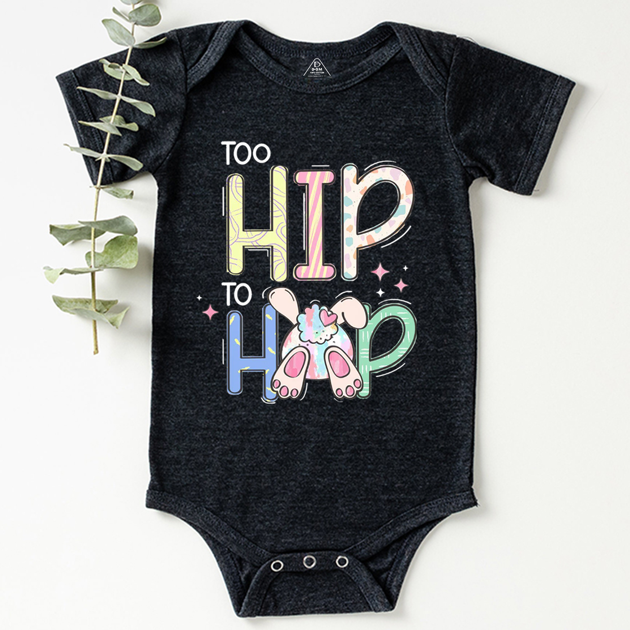 Too Hip To Hop Bunny Bodysuit Beepumpkin