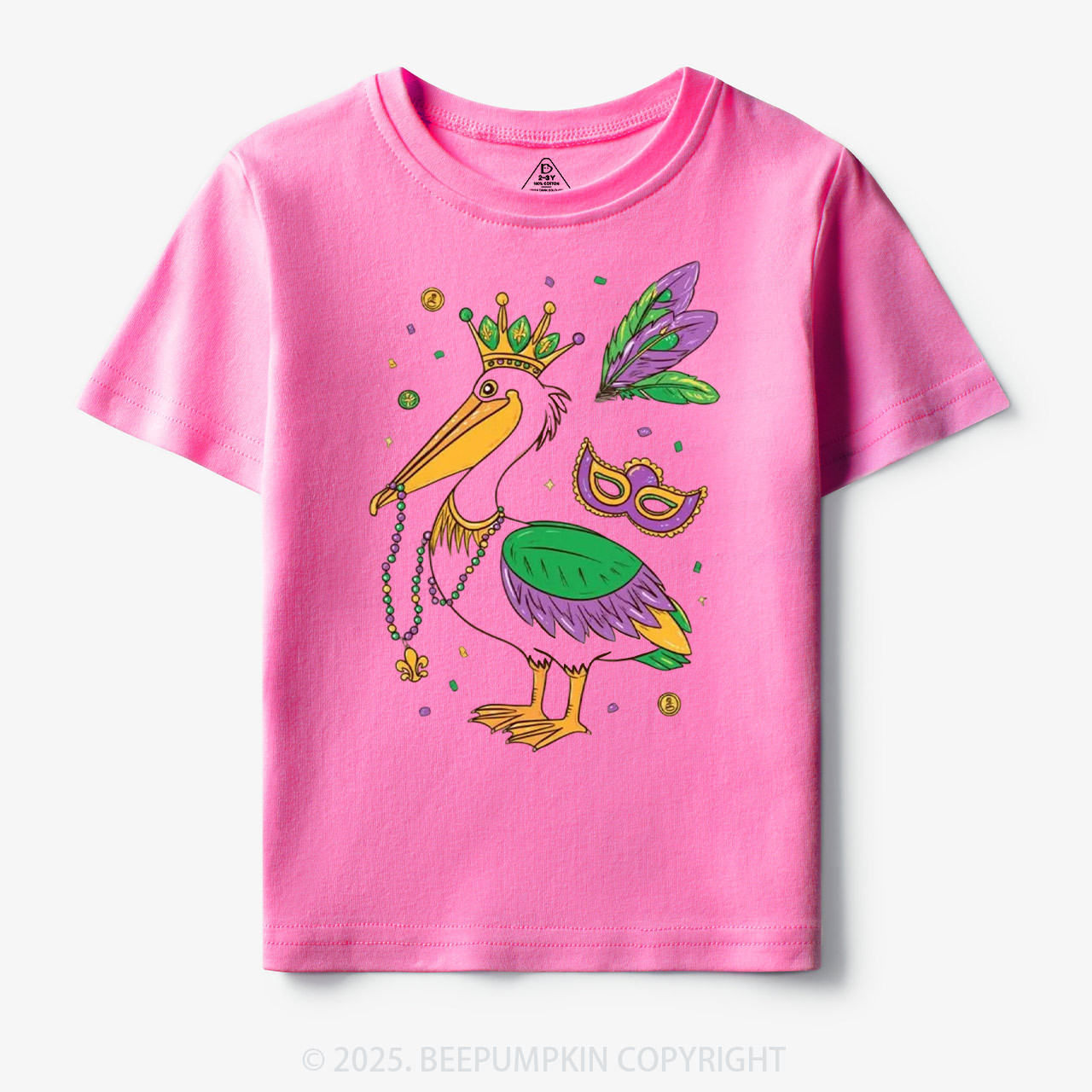 Beads & Feathers Fun Toddler&Kid's Tees Beepumpkin