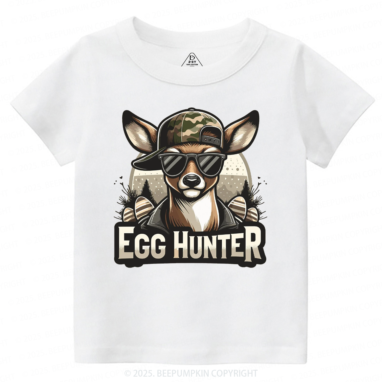 Egg Hunter Toddler&Kid's Tees Beepumpkin