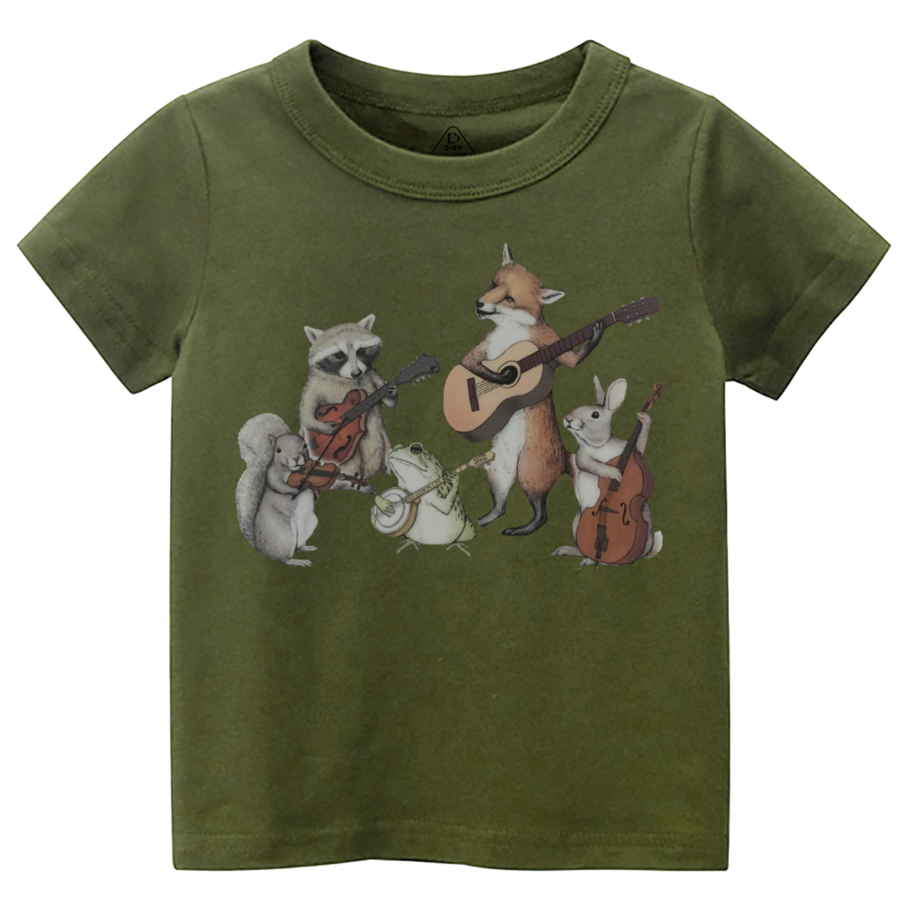Bluegrass Animal Band Toddler&Kid's Tees Beepumpkin