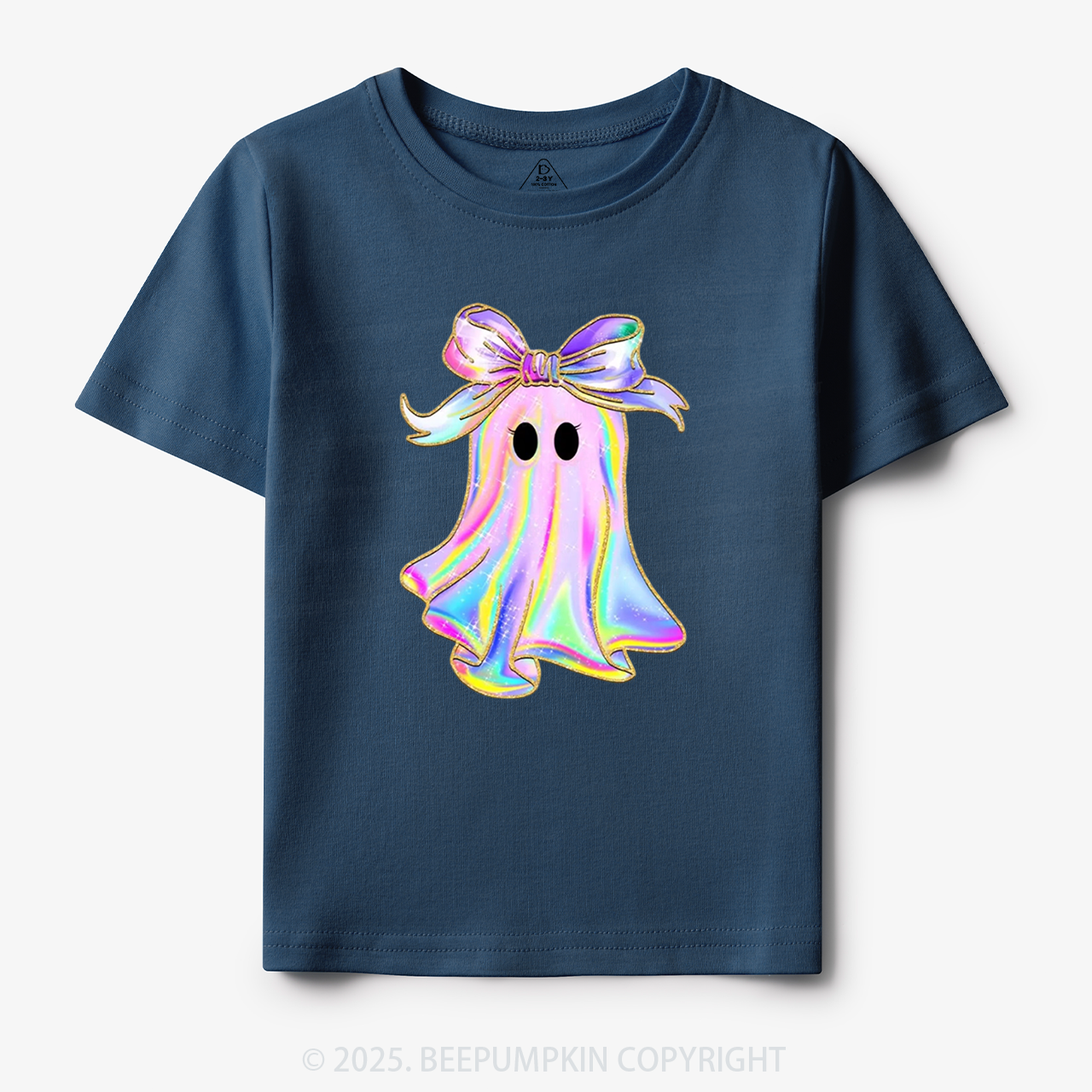 Halloween Girls Ghost Toddler&Kid's Tees Beepumpkin