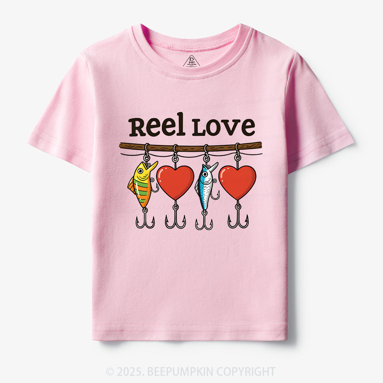 Reel Love Toddler&Kid's Tees Beepumpkin