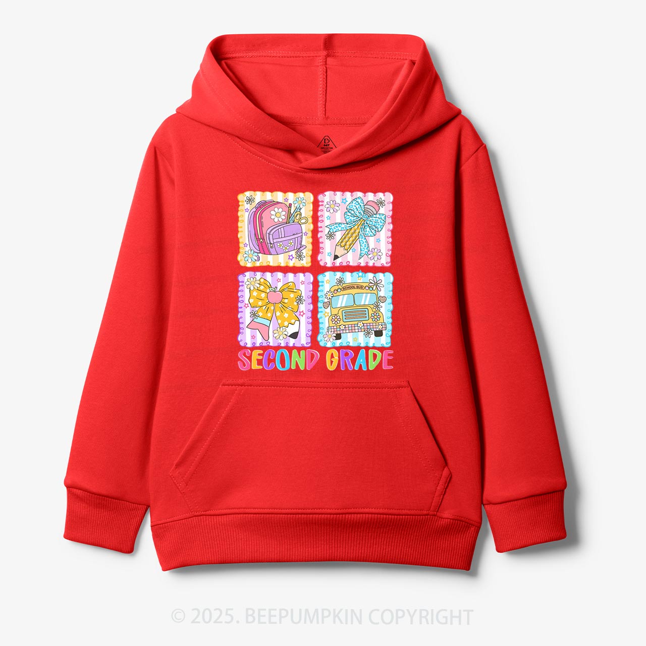 Learning Squares Kid's Hoodies Beepumpkin