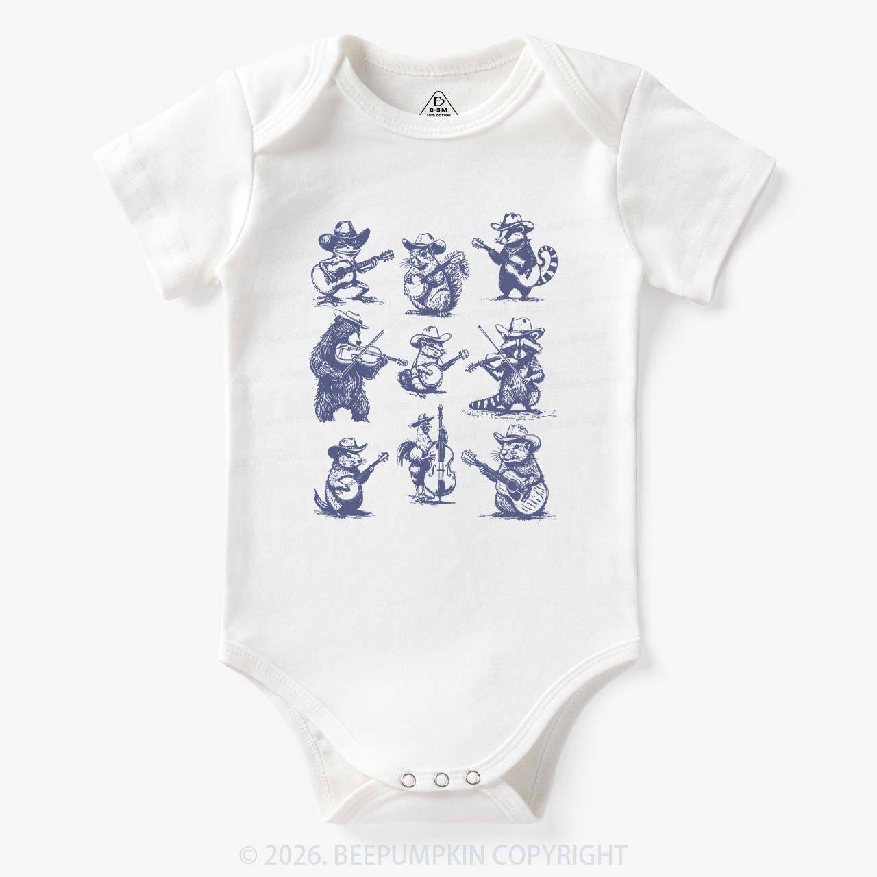 Animal Musicians Bodysuit