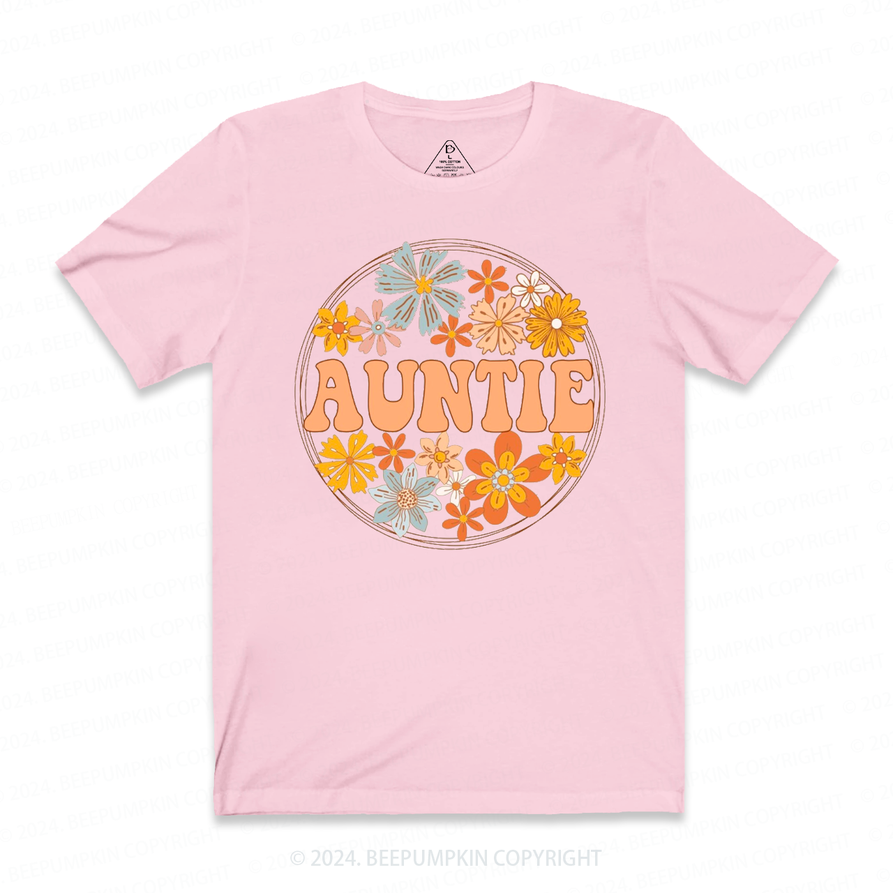 Floral Aunt T-Shirts 