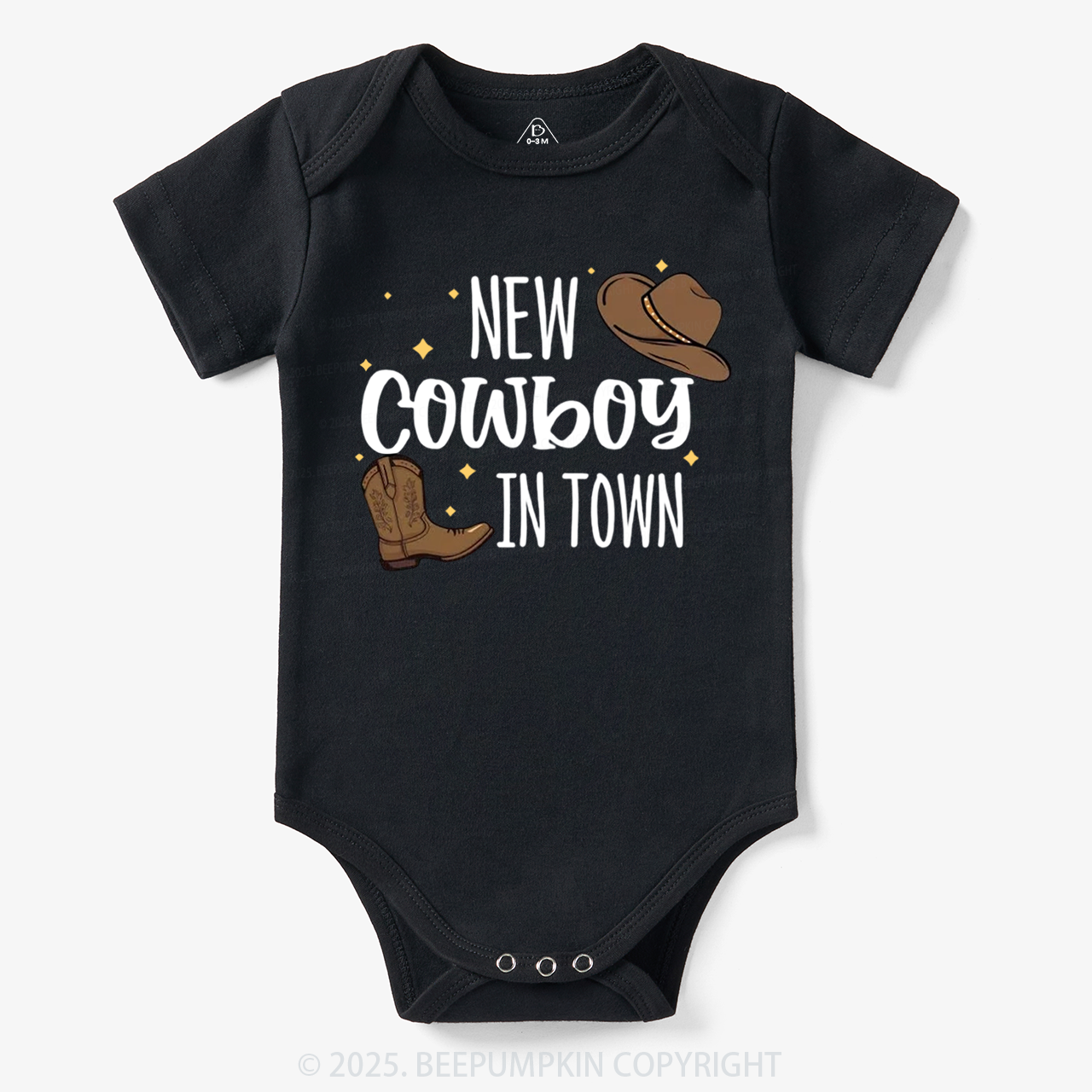 New Cowboy In Town Bodysuit Beepumpkin