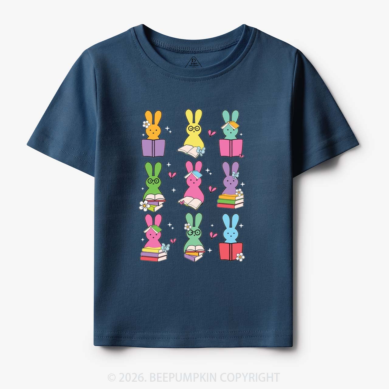 Book Lover Easter Bunnies Toddler&Kid's Tees