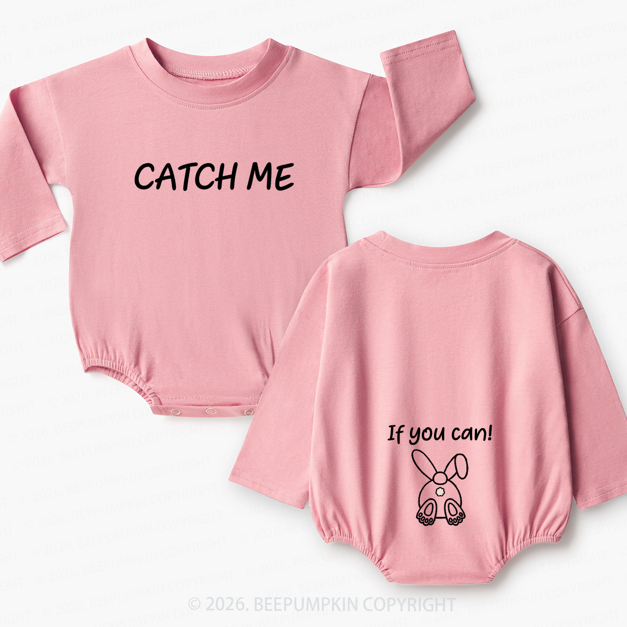 Catch Me, If You Can Baby Bubble Romper