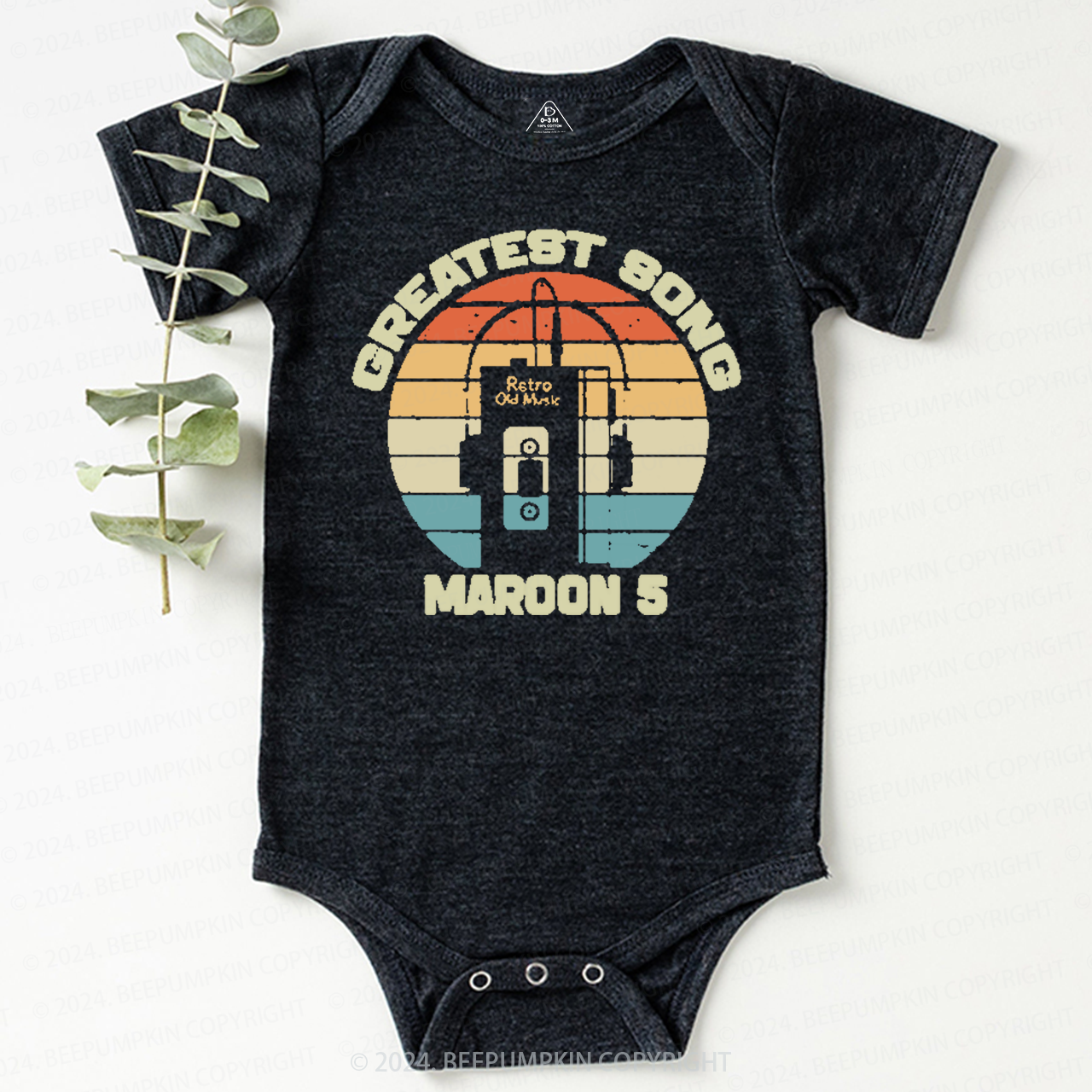 Pop Rock Band Baby Bodysuit 8