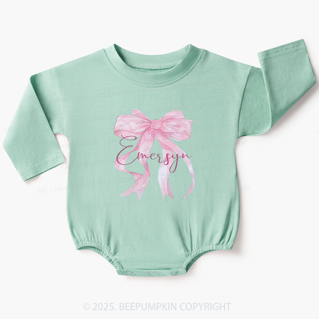 Personalized Name Romper Bubble Romper Beepumpkin