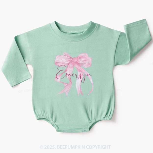 Personalized Name Romper Bubble Romper Beepumpkin