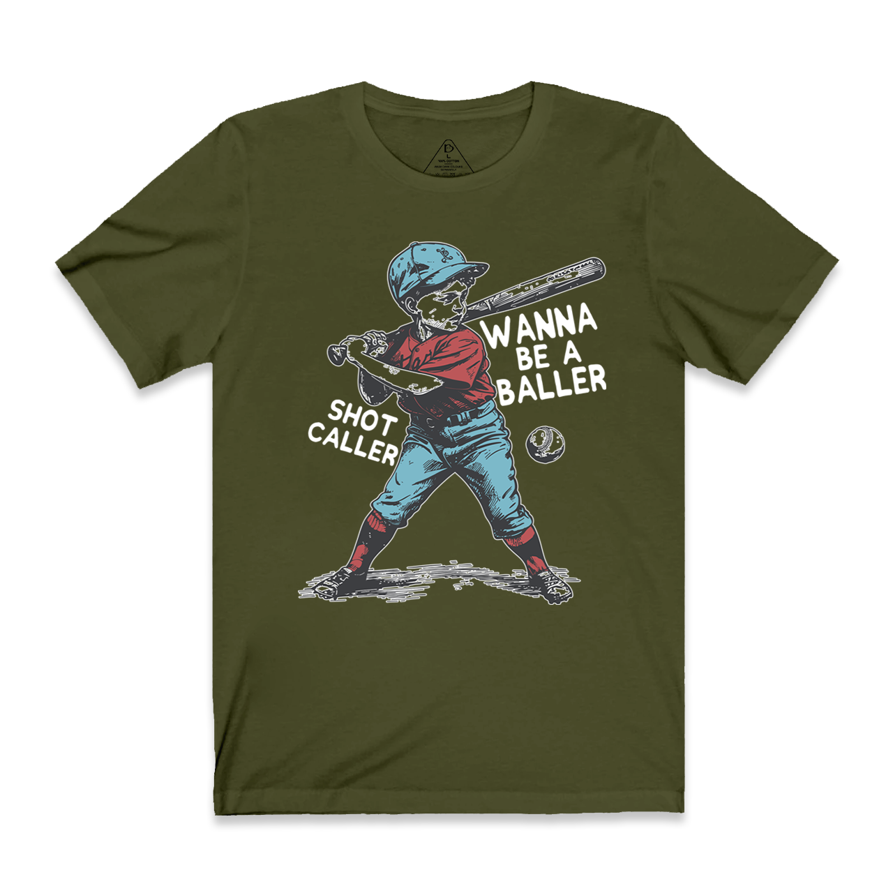 Wanna Be A Baller Shot Caller Mama T-Shirts
