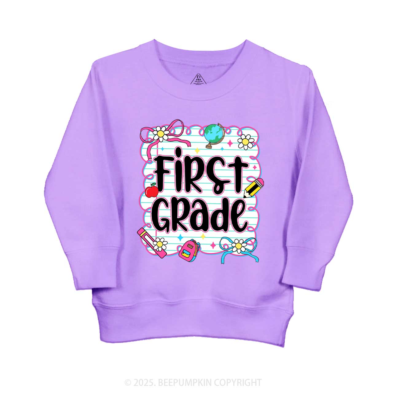 Personalized Grade Gift Package Sharing Kid's Sweatshirt