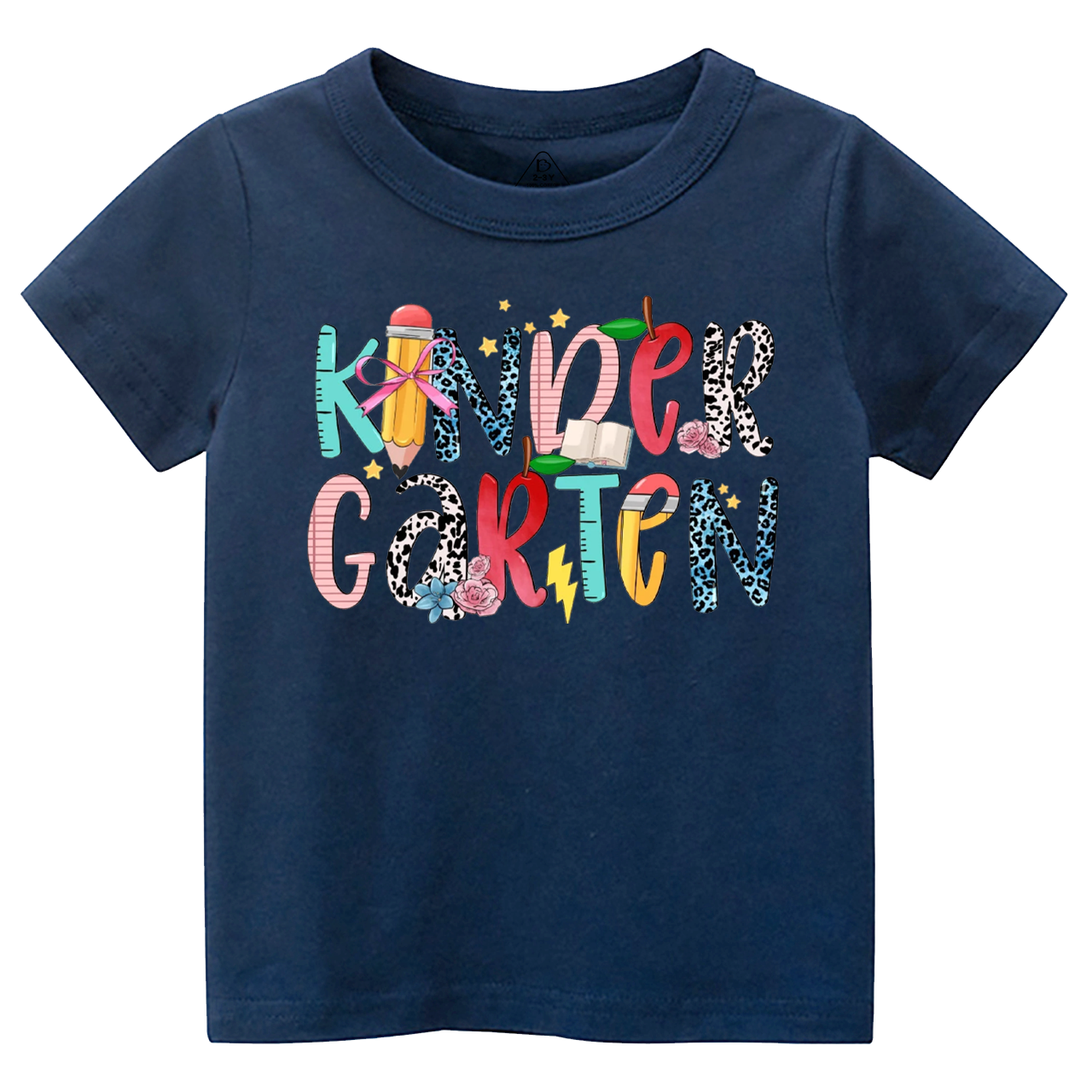 Personalized Colored Letters Toddler&Kid's Tees Beepumpkin 