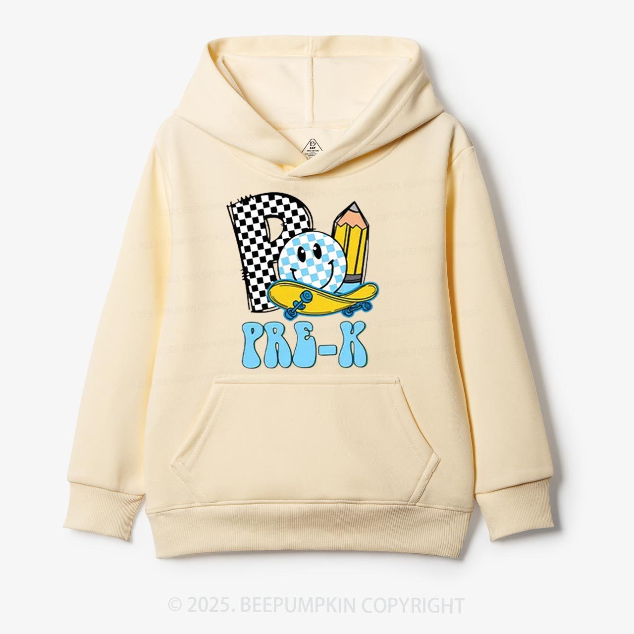 Personalized Pencil & Board Crew Kid's Hoodies Beepumpkin