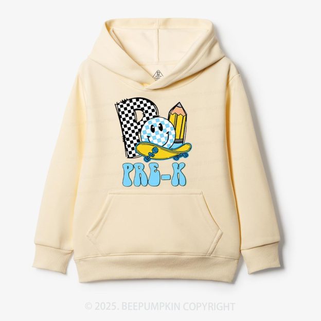 Personalized Pencil & Board Crew Kid's Hoodies Beepumpkin