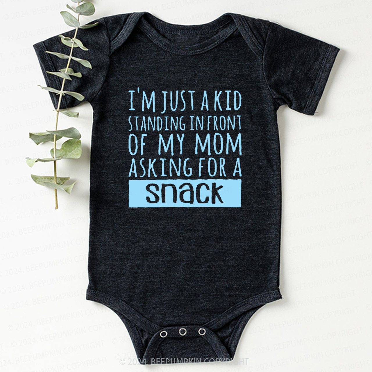 Just A Kid Asking For A Snack Bodysuit For Baby 7