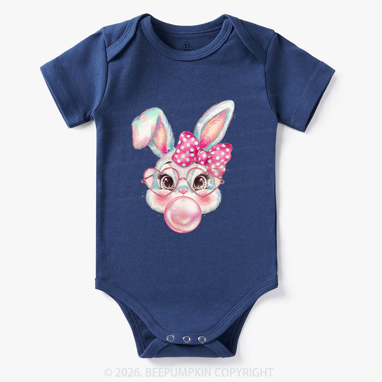 Sassy Bunny Bubble Baby Bodysuit