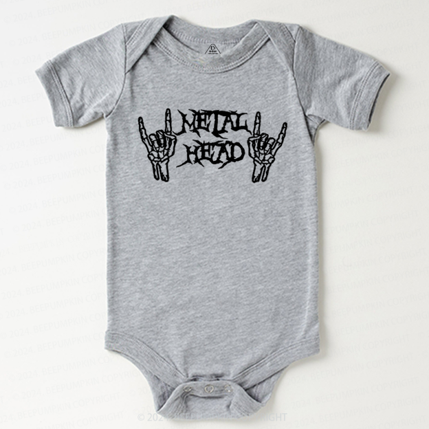 Metal Head Heavy Metal Baby Bodysuits 8