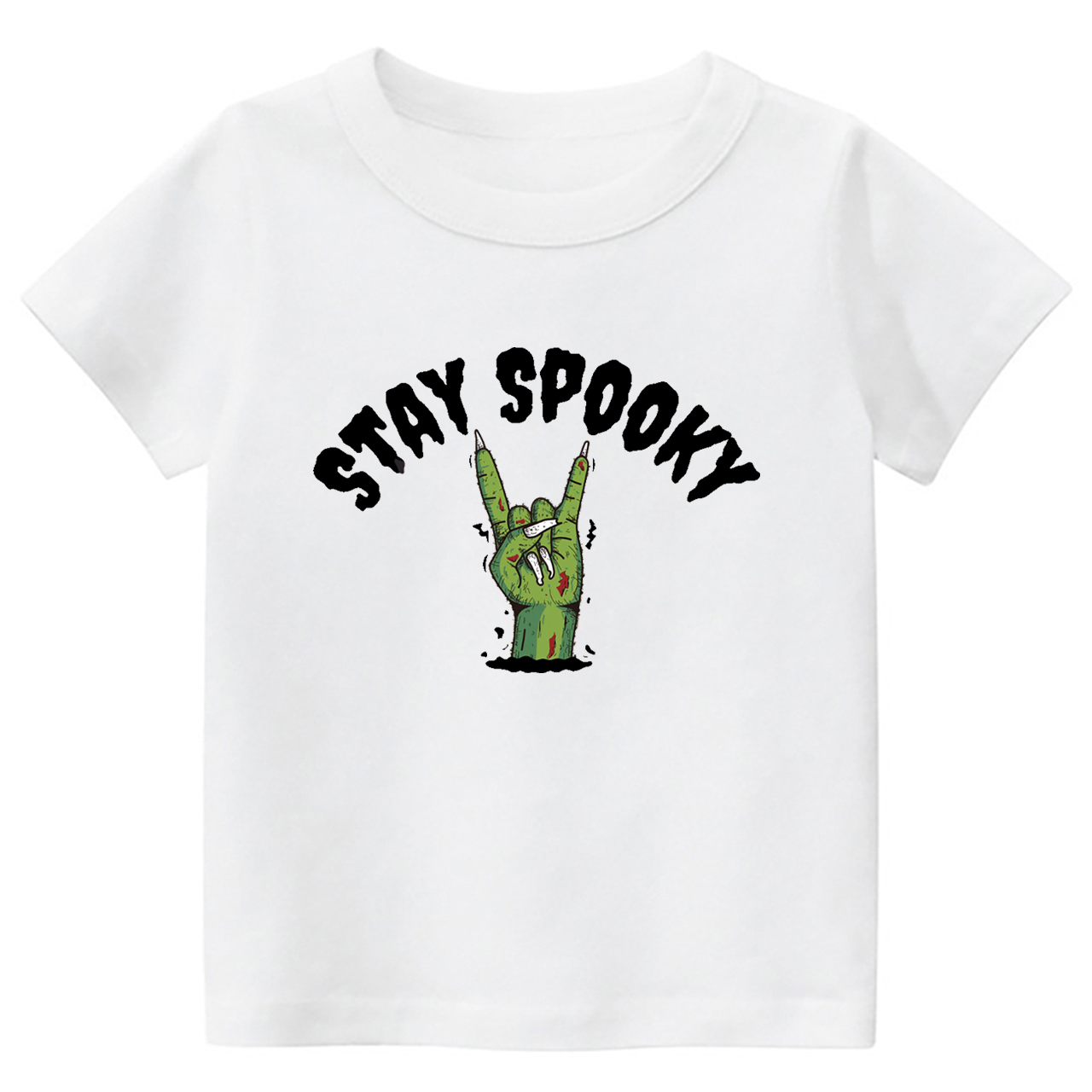 Halloween Stay Spooky Hand Toddler&Kids Tees 