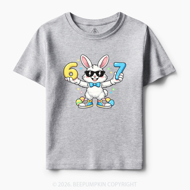 Hip‑Hop 67 Bunny Toddler&Kid's Tees