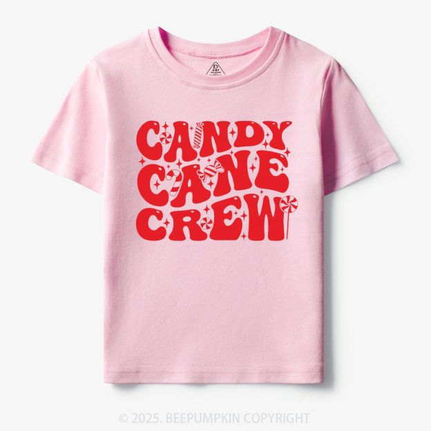 Candy Cane Crew Toddler&Kid's Tees Beepumpkin