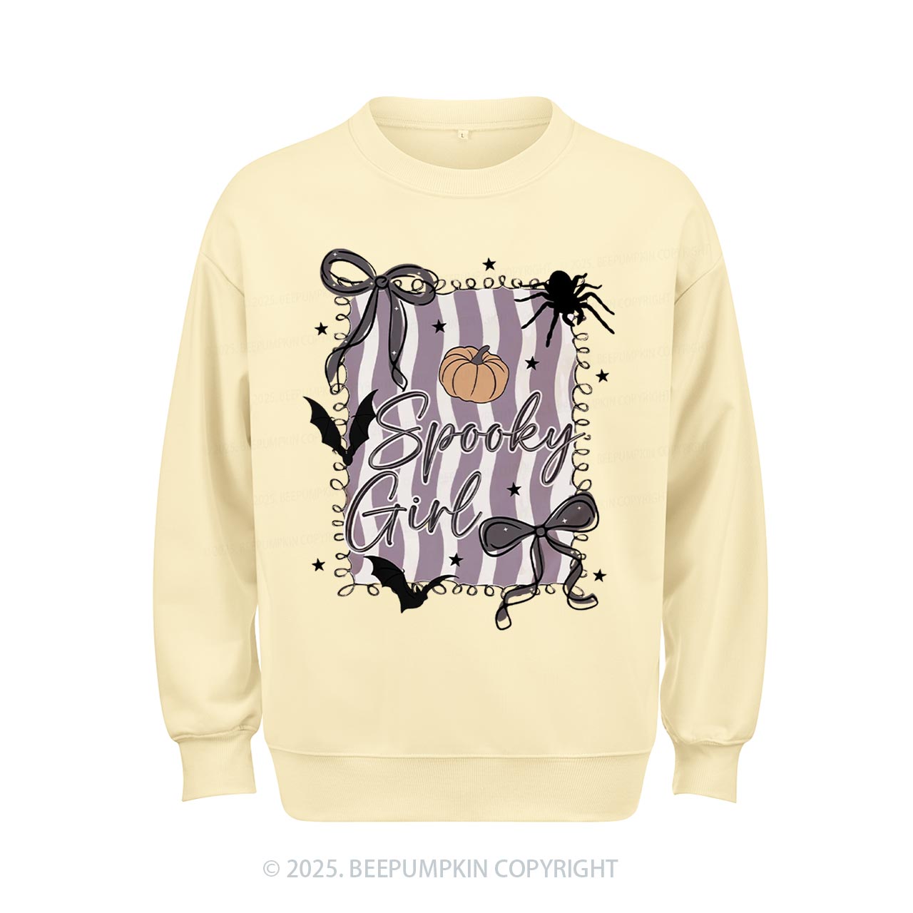Halloween Spooky Girl Sweatshirt Beepumpkin