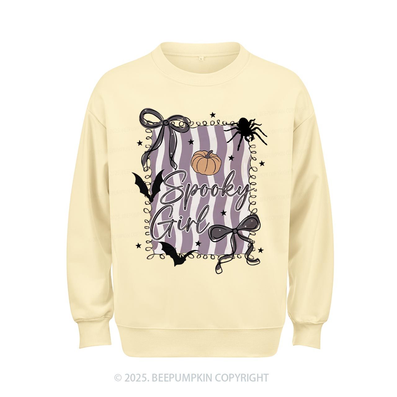 Halloween Spooky Girl Sweatshirt Beepumpkin