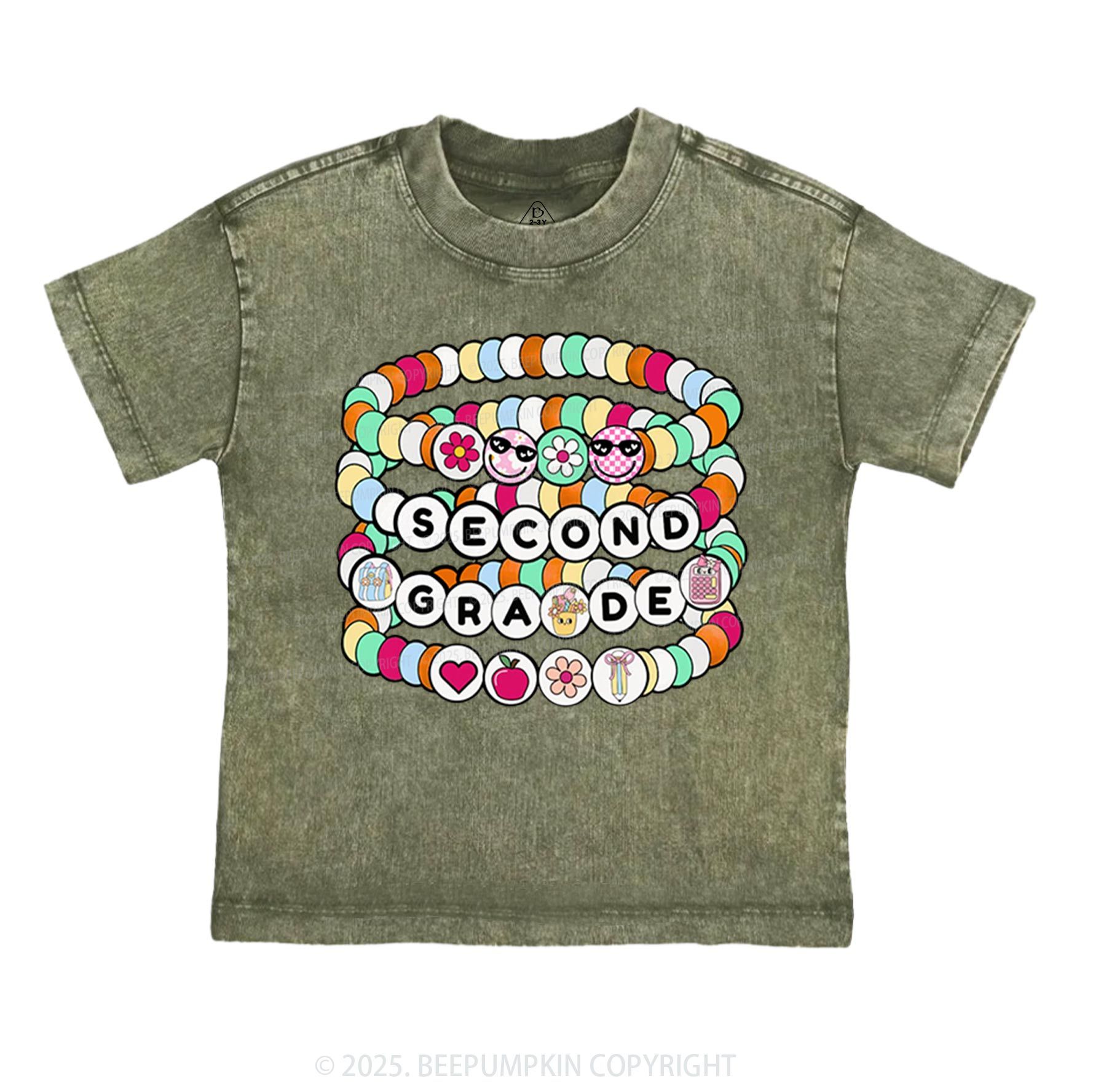 Personalized Friendship Bracelet Toddler&Kids Washed Tees