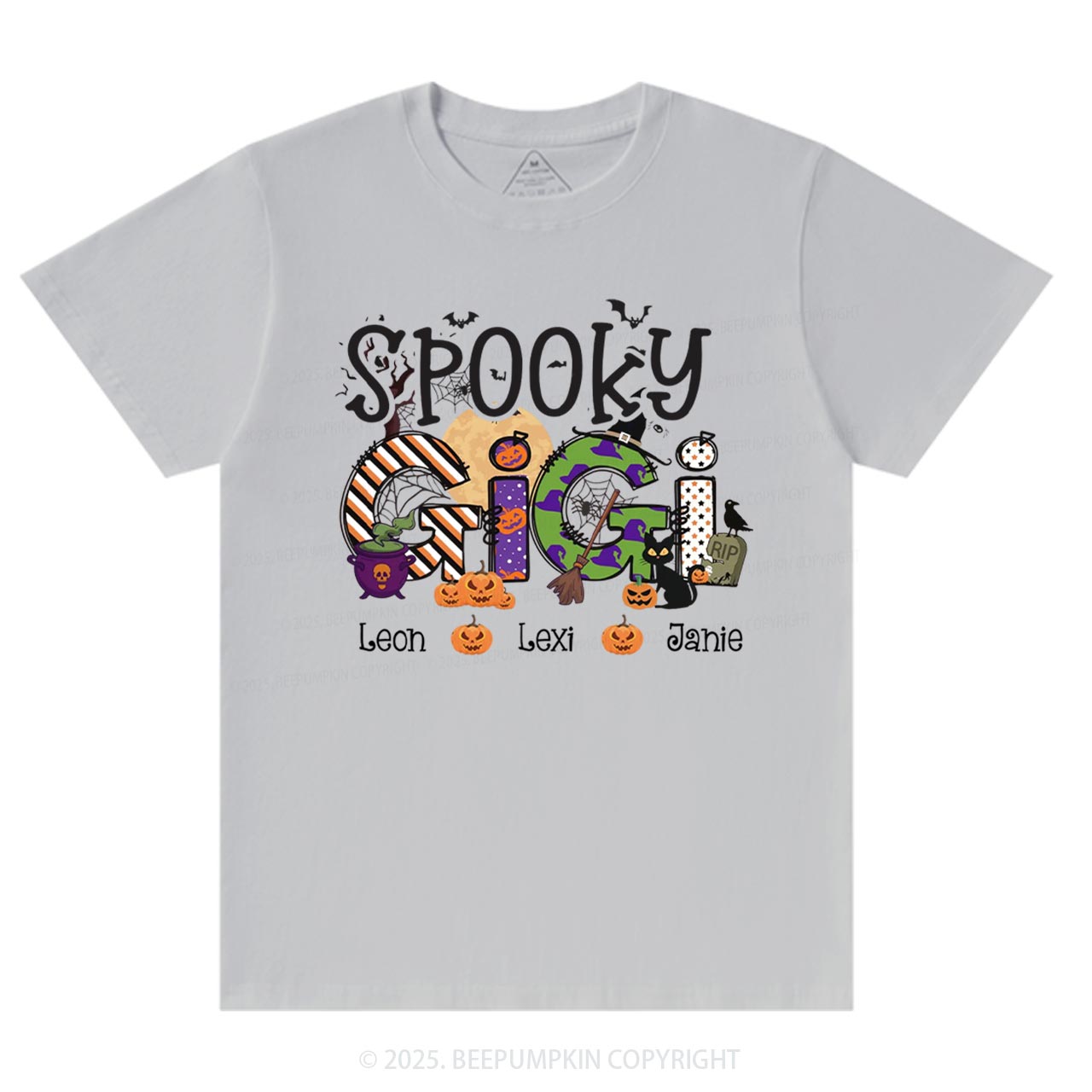 Personalized Spooky Gigi T-Shirts Beepumpkin