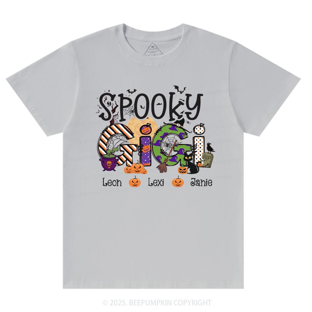 Personalized Spooky Gigi T-Shirts Beepumpkin