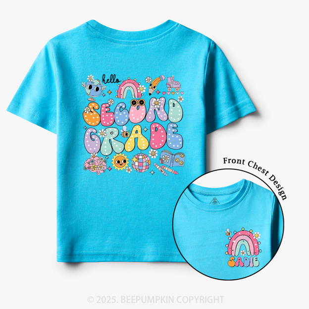 Personalized My World Toddler&Kid's Tees Beepumpkin