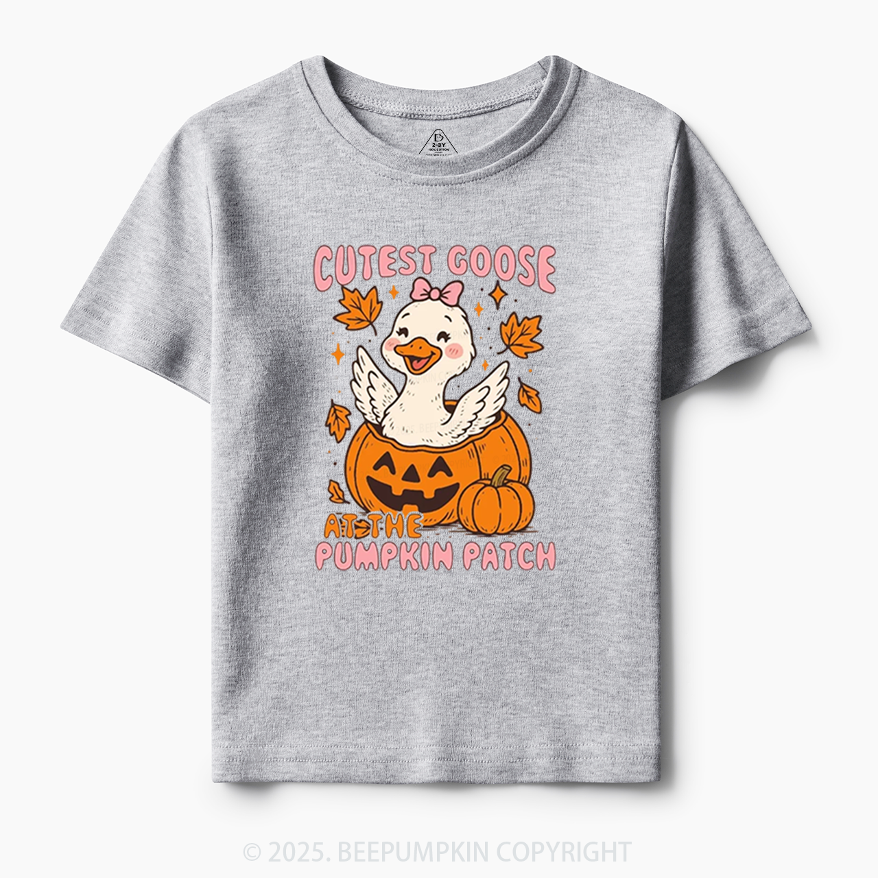 Personalized Coolest Cutest Goose Toddler&Kid's Tees Beepumpkin