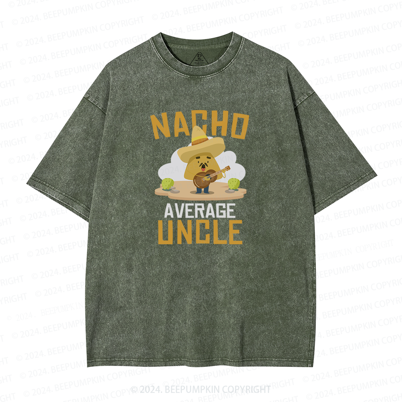 Nacho Lover Uncle Ever Washed T-Shirts 