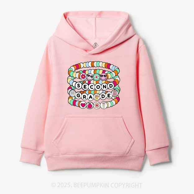 Personalized Friendship Bracelet Kid's Hoodies Beepumpkin