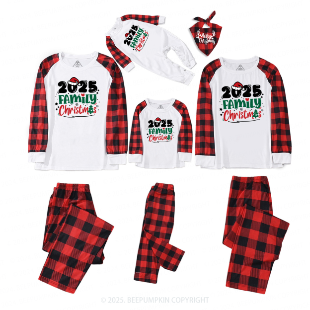 2025 Family Holiday Christmas Matching Pajamas Beepumpkin