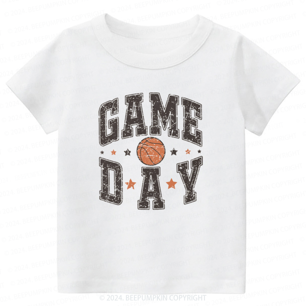 Game Day Basketball Toddler&Kids Tees 