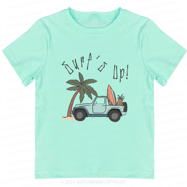 Surfs Up Beach Toddler&Kids Tees  